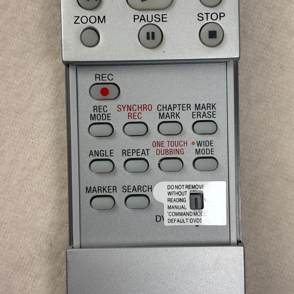 Sony DVD Player Remote Control RMT-0224A Genuine OEM - Picture 7 of 11
